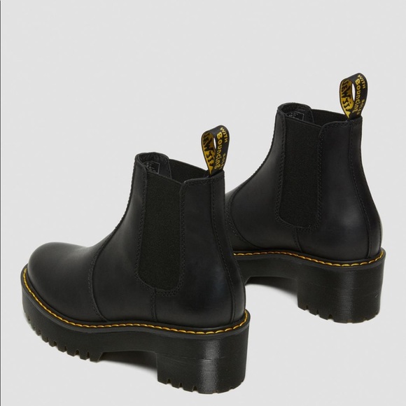 Dr. Martens Rometty BLACK BURNISHED WYOMING BOOT / 23917001 - Picture 6 of 15